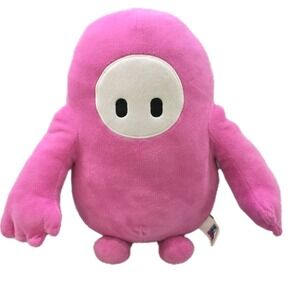 Fall Guys Ultimate Knockout Original Pink Official Plush Doll is a 12" plushie